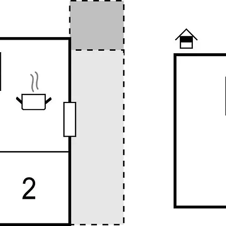 Two-bedroom In Prázdninový dům Hemmet