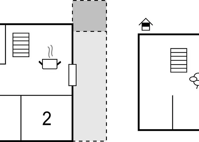 Two-bedroom In Dom wakacyjny Hemmet